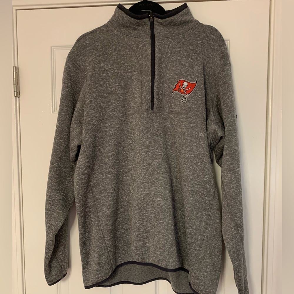 Tampa Bay Bucs Buccaneers embroidered 1/4 zip.